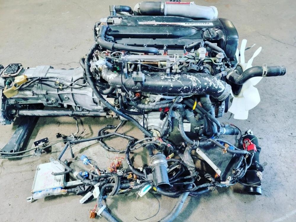 JDM Nissan RB26DETT Engine R33 Skyline GTR RB26DETT Twin Turbo ECR33 Low Miles: Image 5