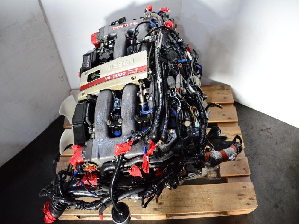 1990-1996 JDM NISSAN 300ZX VG30DETT 3.0L V6 TWIN TURBO ENGINE VG30 MOTOR Z32: Image 6
