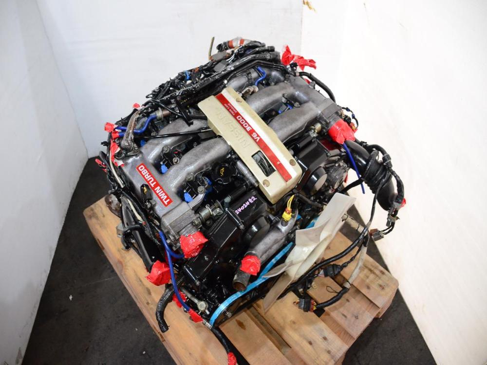 1990-1996 JDM NISSAN 300ZX VG30DETT 3.0L V6 TWIN TURBO ENGINE VG30 MOTOR Z32: Image 4