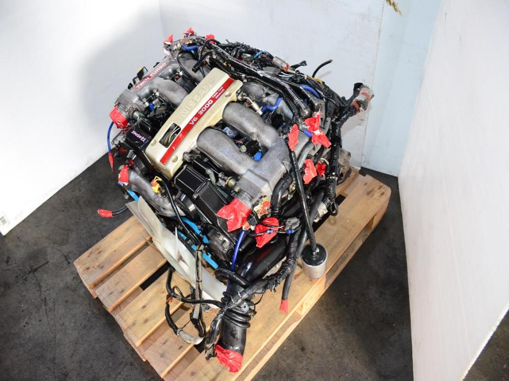 1990-1996 JDM NISSAN 300ZX VG30DETT 3.0L V6 TWIN TURBO ENGINE VG30 MOTOR Z32: Image 3
