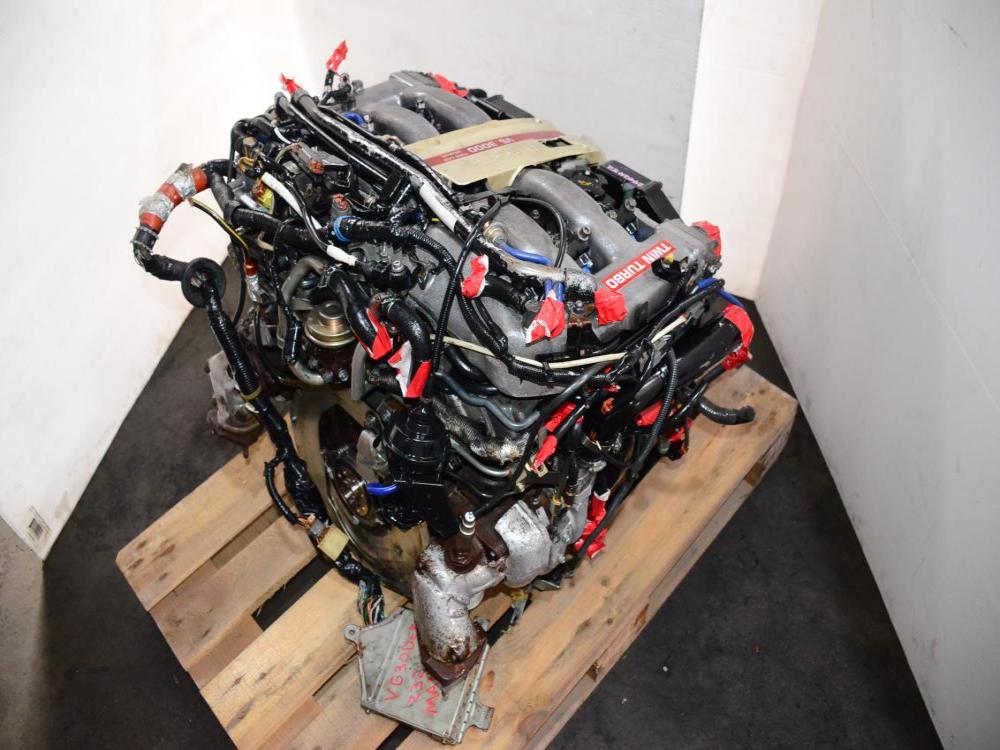 1990-1996 JDM NISSAN 300ZX VG30DETT 3.0L V6 TWIN TURBO ENGINE VG30 MOTOR Z32: Image 7