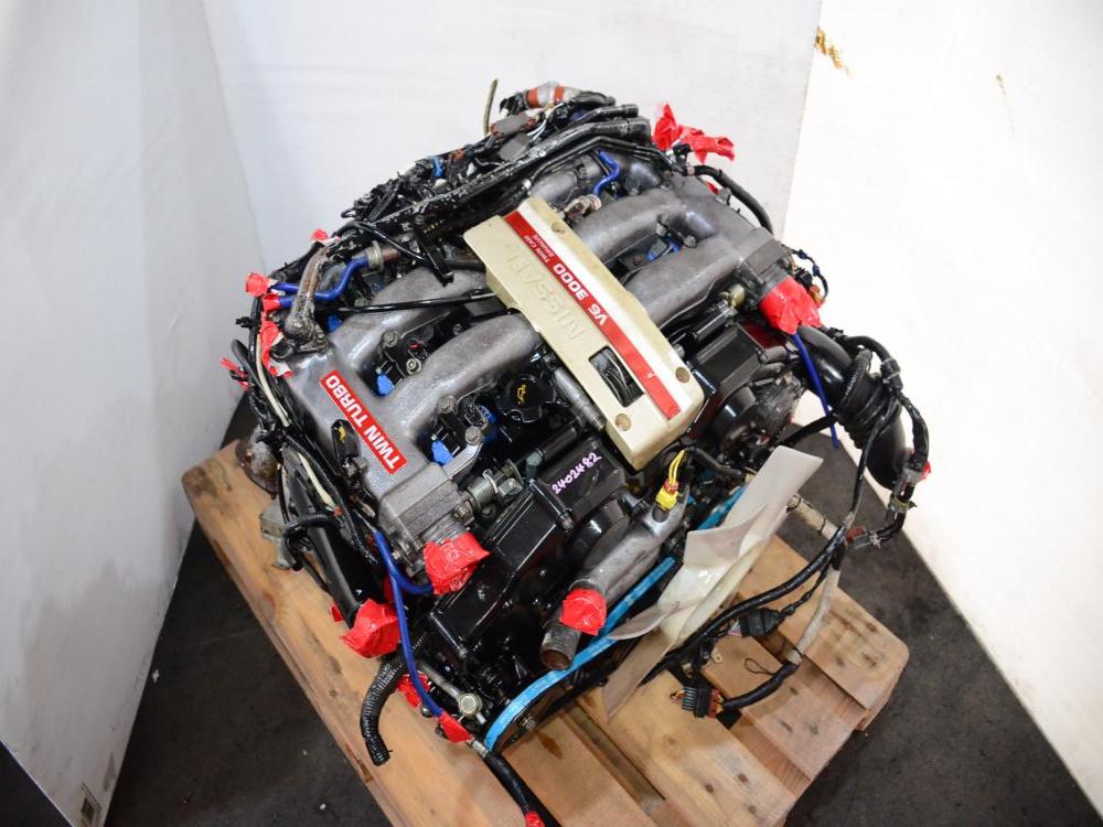 1990-1996 JDM NISSAN 300ZX VG30DETT 3.0L V6 TWIN TURBO ENGINE VG30 MOTOR Z32: Image 1