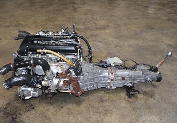 JDM NISSAN SR20DET BLACK TOP S13 FULL SWAP 2.0L TURBO 5 SPEED TRANS ECU HARNESS: Image 2