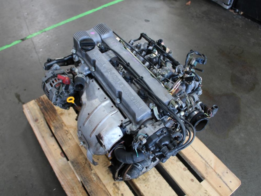93 94 95 96 97 98 99 00 01 Nissan Altima 2.4L 4CYL DOHC ENGINE KA24 JDM KA24DE: Image 1