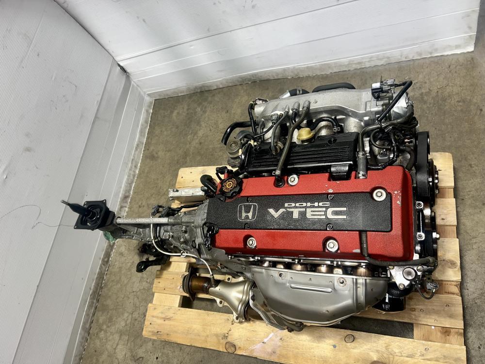 2000-2003 JDM HONDA S2000 2.0L ENGINE DOHC AP1 F20C1 WITH 6 SPEED MANUAL TRANSMISSION WITH & ECU HARNESS: Image 4
