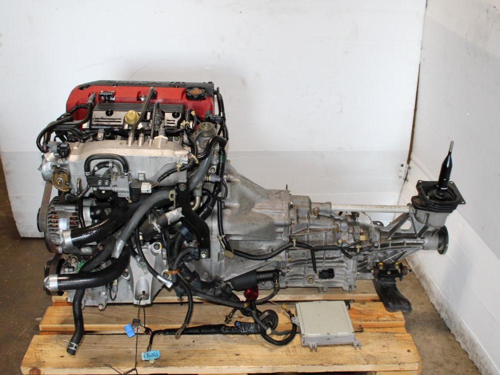 2000-2003 JDM HONDA S2000 2.0L ENGINE DOHC AP1 F20C1 WITH 6 SPEED MANUAL TRANSMISSION & ECU HARNESS: Image 6
