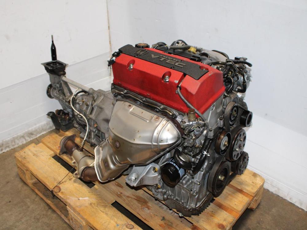 2000-2003 JDM HONDA S2000 2.0L ENGINE DOHC AP1 F20C1 WITH 6 SPEED MANUAL TRANSMISSION & ECU HARNESS: Image 2