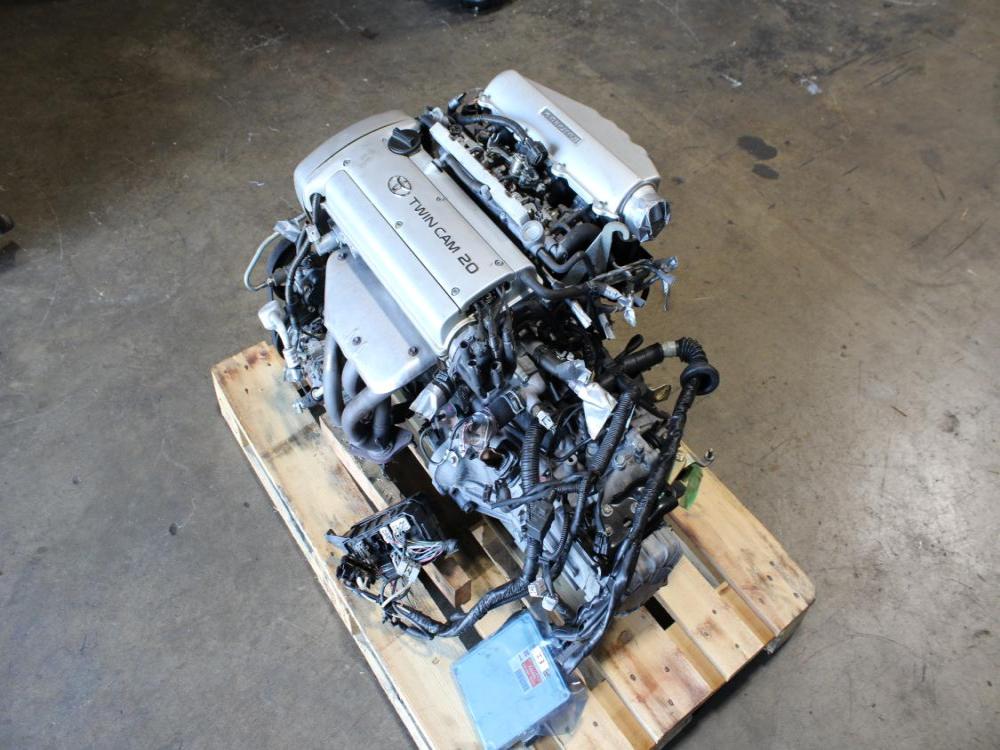 4AGE TOYOTA LEVIN COROLLA 1.6L ENGINE TWIN CAM 20 VALVE WITH 5 SPEED MANUAL TRANSMISSION & ECU 4A-GE: Image 6