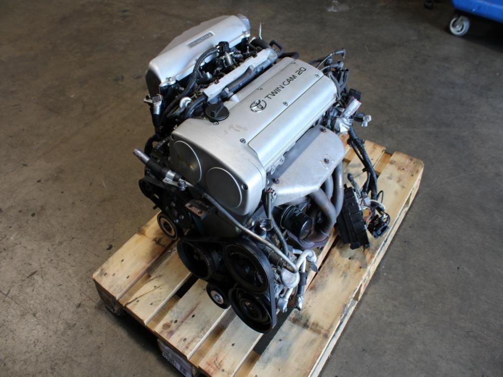 4AGE TOYOTA LEVIN COROLLA 1.6L ENGINE TWIN CAM 20 VALVE WITH 5 SPEED MANUAL TRANSMISSION & ECU 4A-GE: Image 2