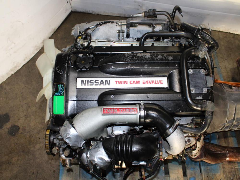 JDM NISSAN SKYLINE GT-R RB26DETT 2.6L TWIN TURBO ENGINE INLINE-SIX 5SP MT R32 ECR32 HARNESS ECU COMPLETE SWAP: Image 5