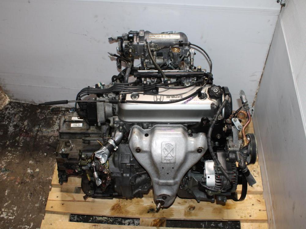 1992-1997 HONDA ACCORD PRELUDE 2.2L ENGINE WITH AUTOMATIC TRANSMISSION F22B JDM: Image 3