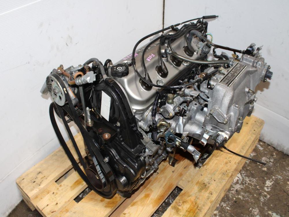 1992-1997 HONDA ACCORD PRELUDE 2.2L ENGINE WITH AUTOMATIC TRANSMISSION F22B JDM: Image 4