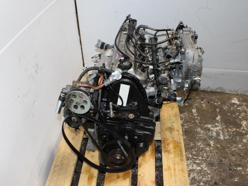 1992-1997 HONDA ACCORD PRELUDE 2.2L ENGINE WITH AUTOMATIC TRANSMISSION F22B JDM: Image 2