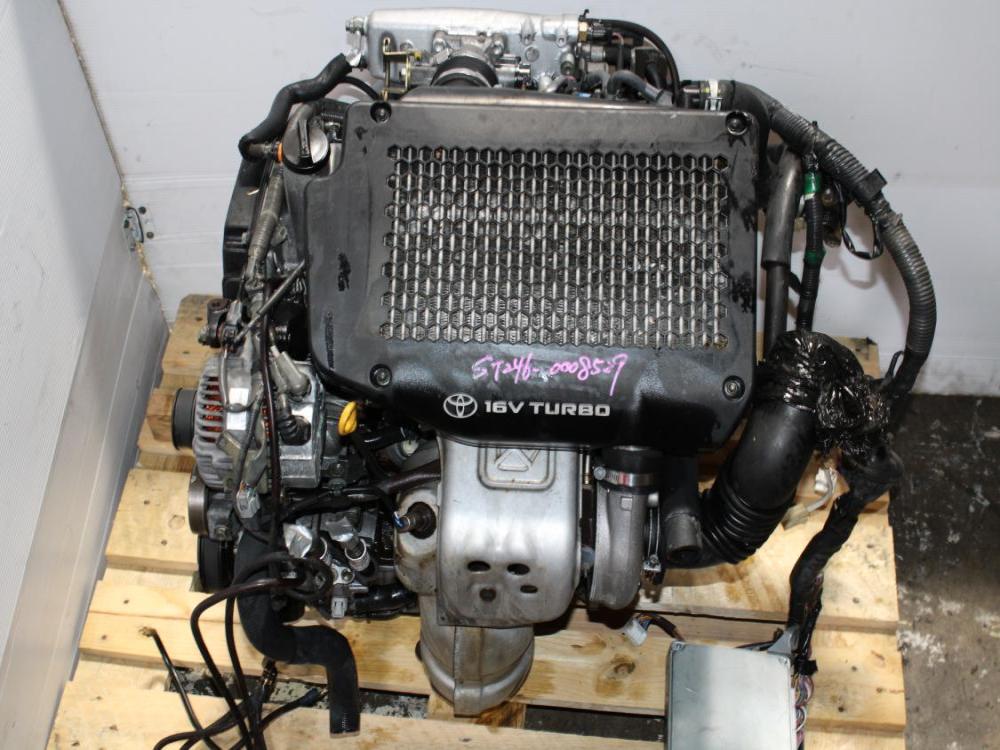 TOYOTA CALDINA MR2 2.0L TURBO ENGINE 3S-GTE 5TH GEN ST246 WITH WIRING HARNESS AND ECU JDM 3SGTE: Image 5