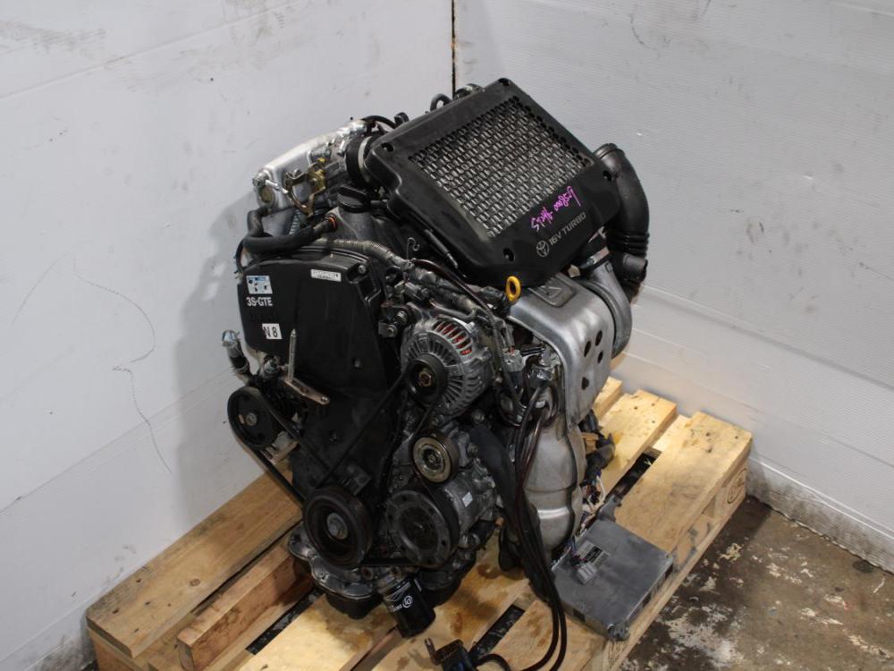 TOYOTA CALDINA MR2 2.0L TURBO ENGINE 3S-GTE 5TH GEN ST246 WITH WIRING HARNESS AND ECU JDM 3SGTE: Image 2