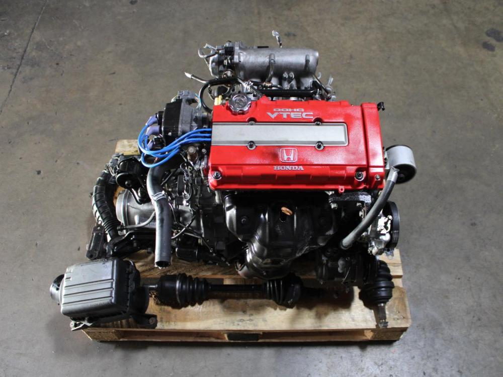 JDM 1996-2001 Acura Integra Type-R B18C Engine Manual LSD Transmission Shifter Axle Ecu: Image 7