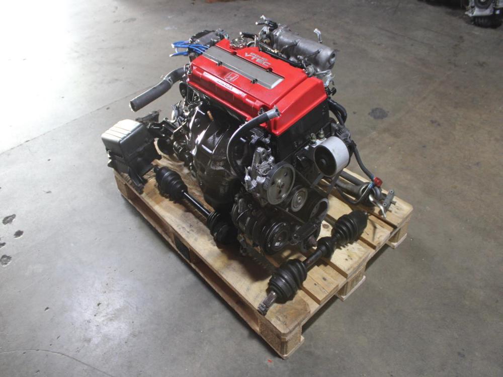 JDM 1996-2001 Acura Integra Type-R B18C Engine Manual LSD Transmission Shifter Axle Ecu: Image 3