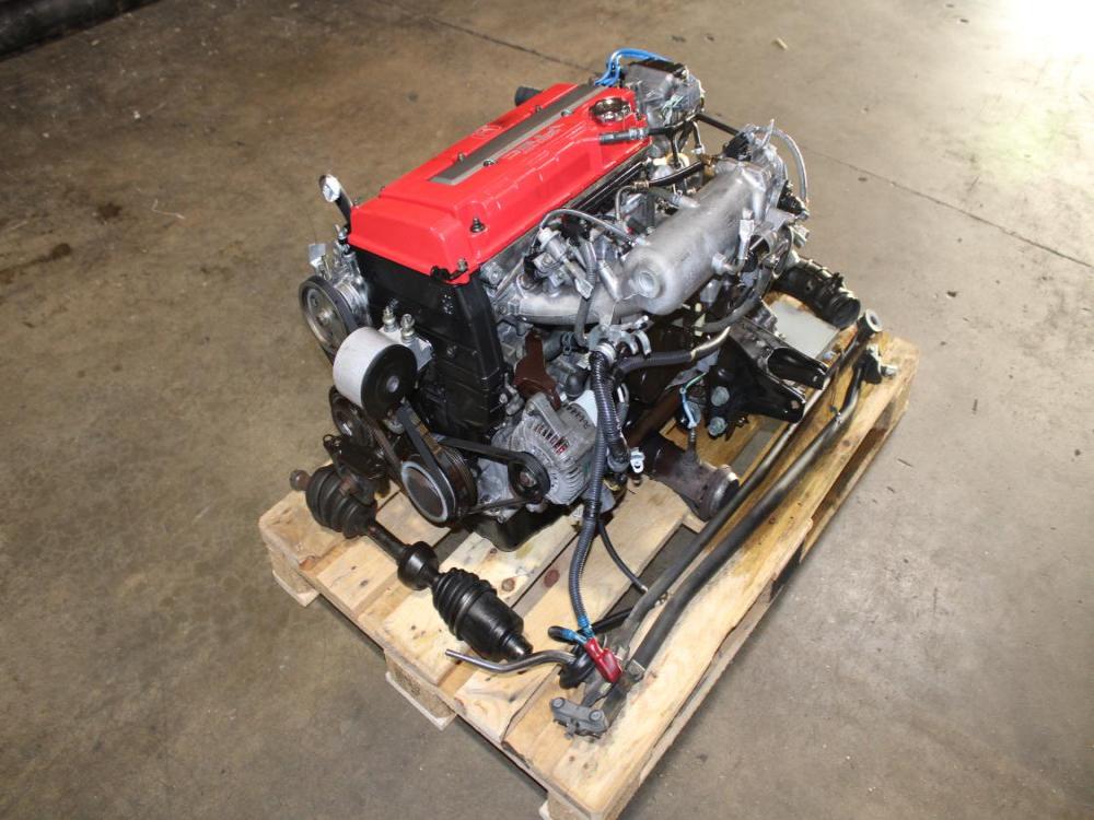 JDM 1996-2001 Acura Integra Type-R B18C Engine Manual LSD Transmission Shifter Axle Ecu: Image 8