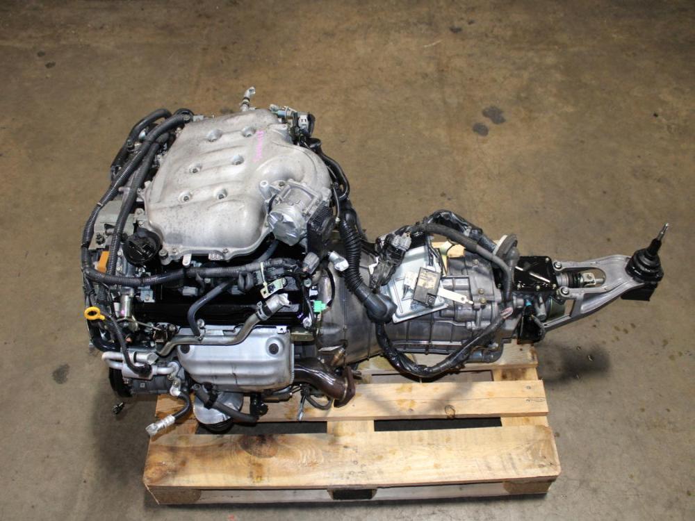 2005-2007 NISSAN 350Z INFINITI G35 3.5L VQ35DE REV UP MANUAL ENGINE 6 SPEED TRANSMISSION CD02: Image 3