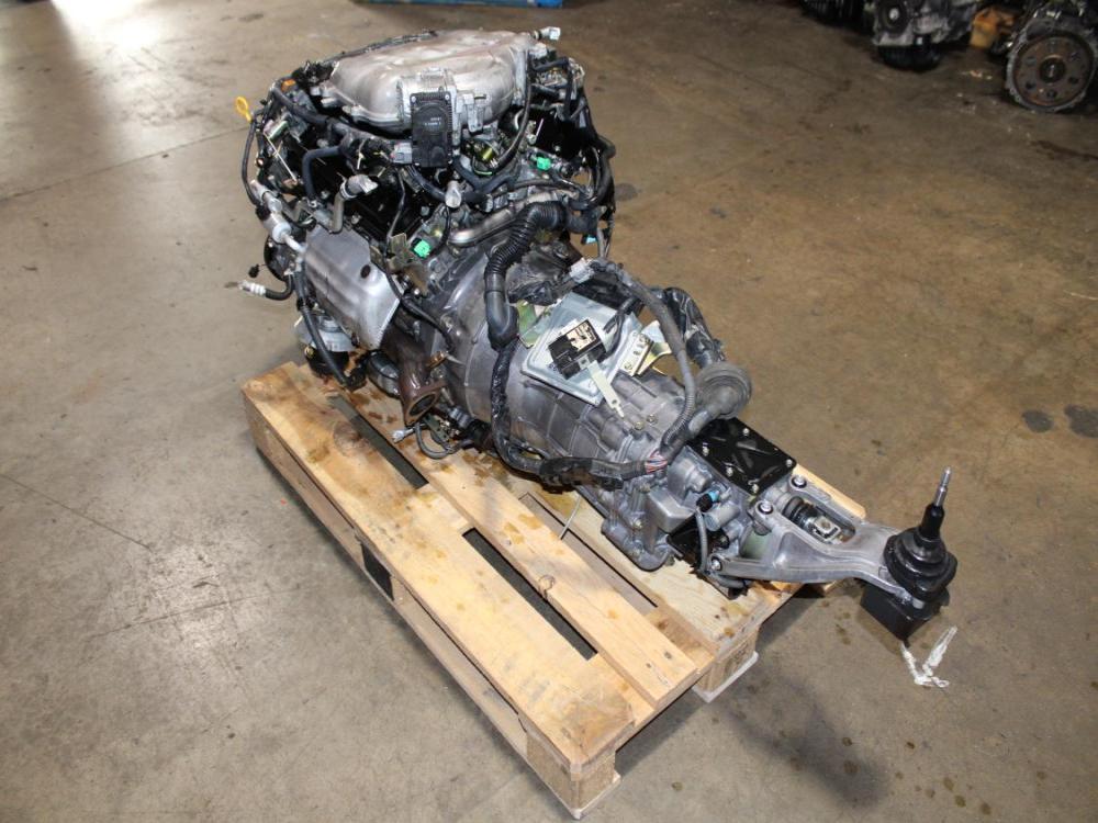 2005-2007 NISSAN 350Z INFINITI G35 3.5L VQ35DE REV UP MANUAL ENGINE 6 SPEED TRANSMISSION CD02: Image 2