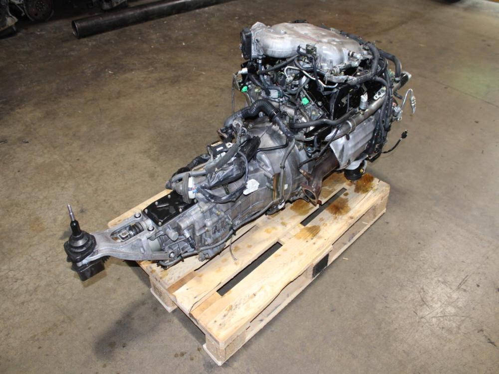 2005-2007 NISSAN 350Z INFINITI G35 3.5L VQ35DE REV UP MANUAL ENGINE 6 SPEED TRANSMISSION CD02: Image 4