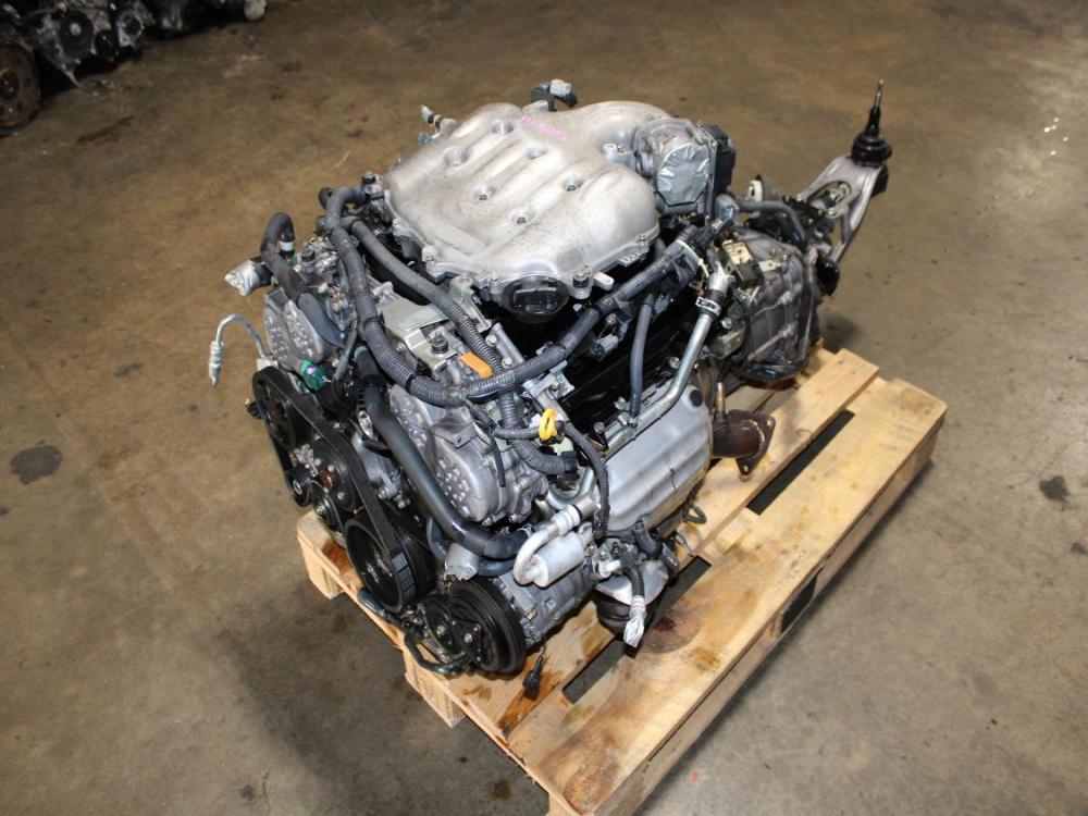 2005-2007 NISSAN 350Z INFINITI G35 3.5L VQ35DE REV UP MANUAL ENGINE 6 SPEED TRANSMISSION CD02: Image 5