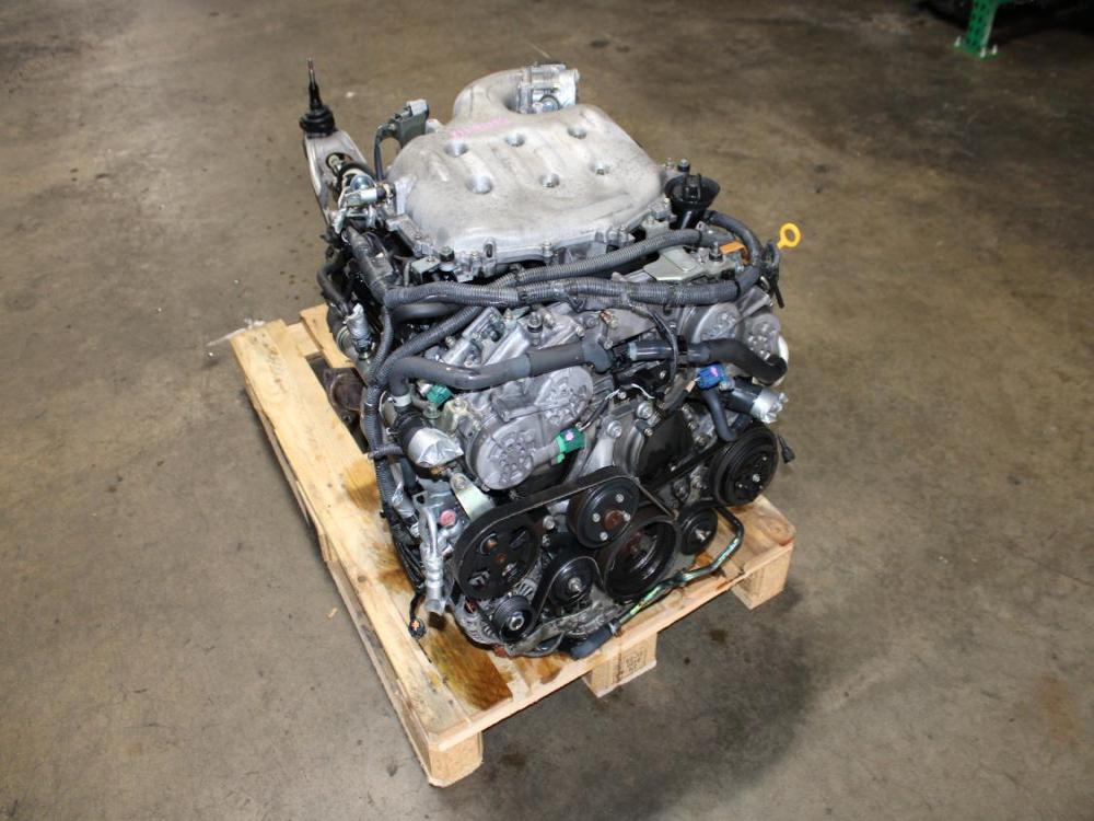 2005-2007 NISSAN 350Z INFINITI G35 3.5L VQ35DE REV UP MANUAL ENGINE 6 SPEED TRANSMISSION CD02: Image 1