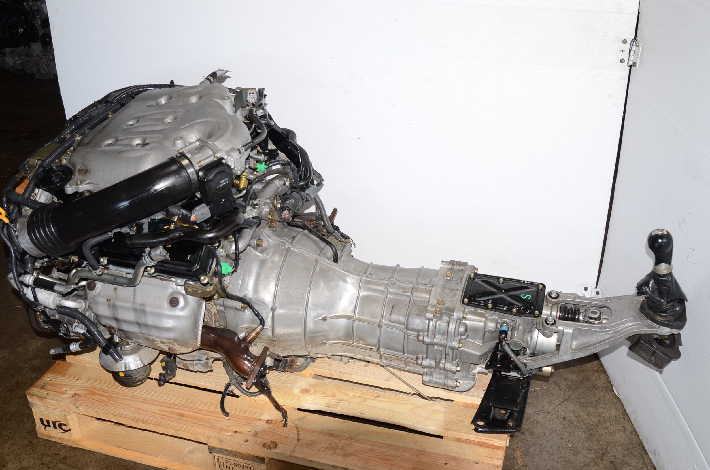 20062007 NISSAN 350Z 3.5L (REV UP) ENGINE & MANUAL TRANSMISSION VQ35DE