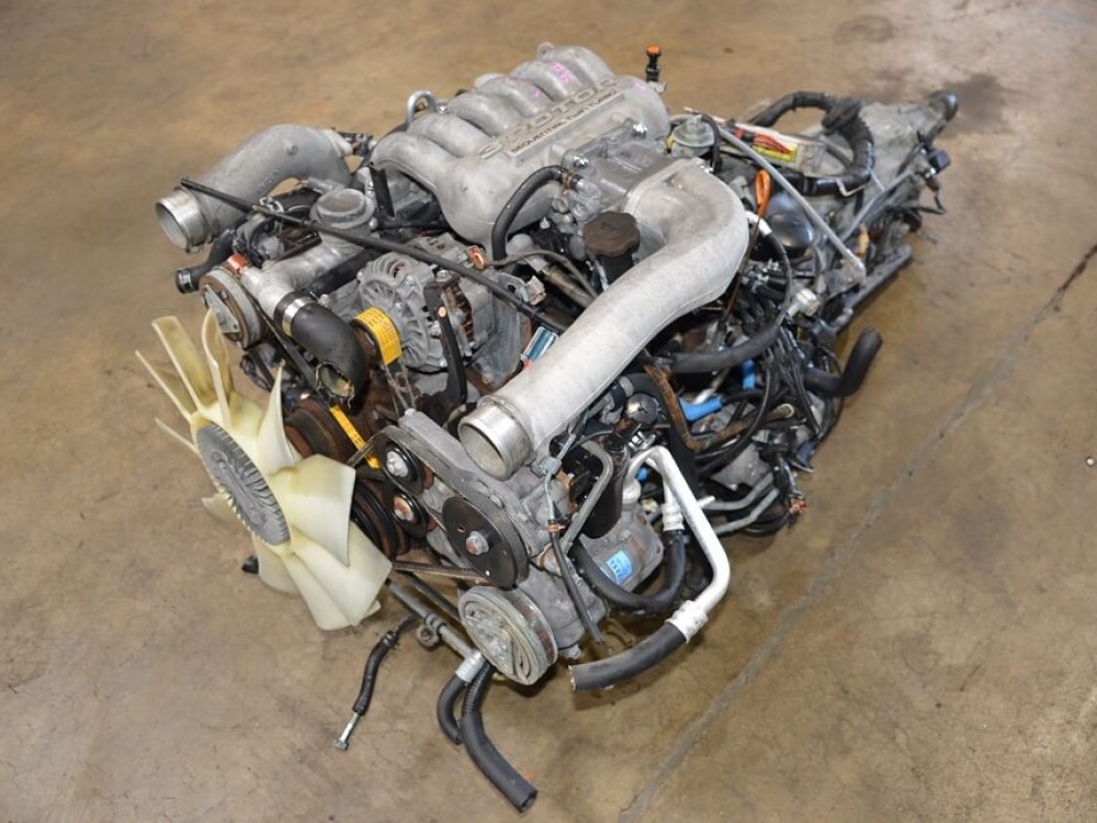 Mazda Eunos Cosmo Engine RWD Auto Transmission 1990-1995 2.0L Three Rotor Twin Turbo JDM Swap - 20b-Rew 20b 3 Rotor