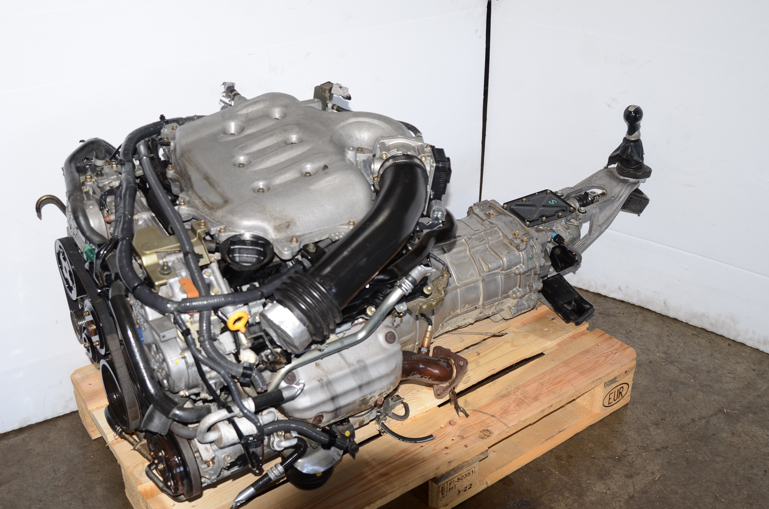 20062007 NISSAN 350Z 3.5L (REV UP) ENGINE & MANUAL TRANSMISSION VQ35DE