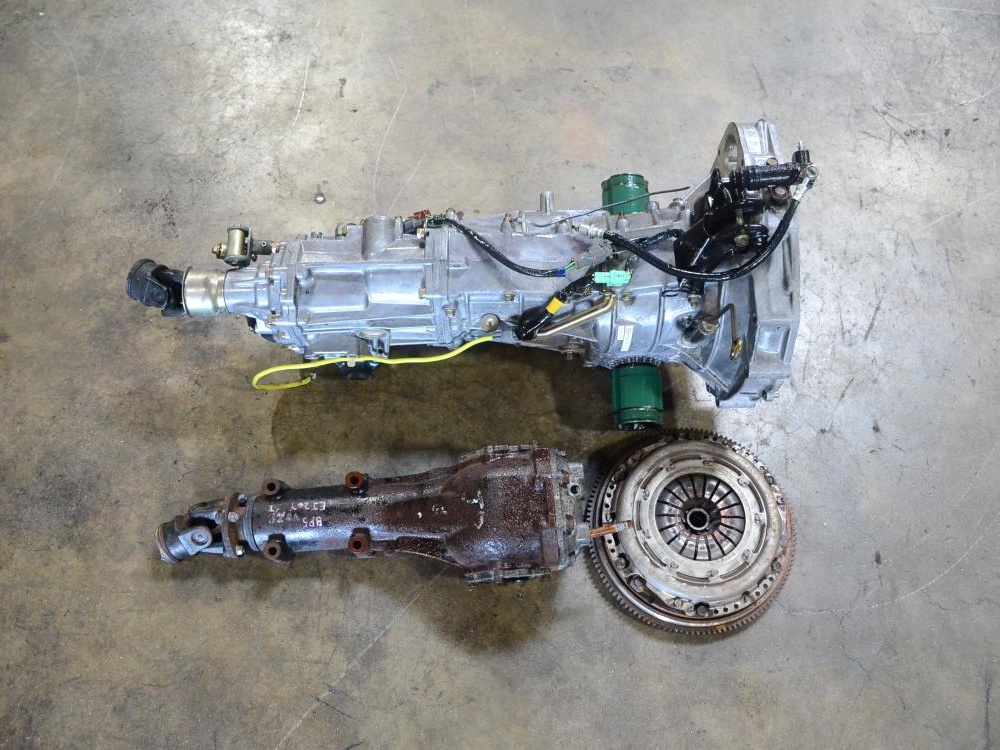 JDM 2006-2014 Subaru WRX 5 Speed TRANSMISSION Rear Diff 4.11 FD FOR SALE: Image 5