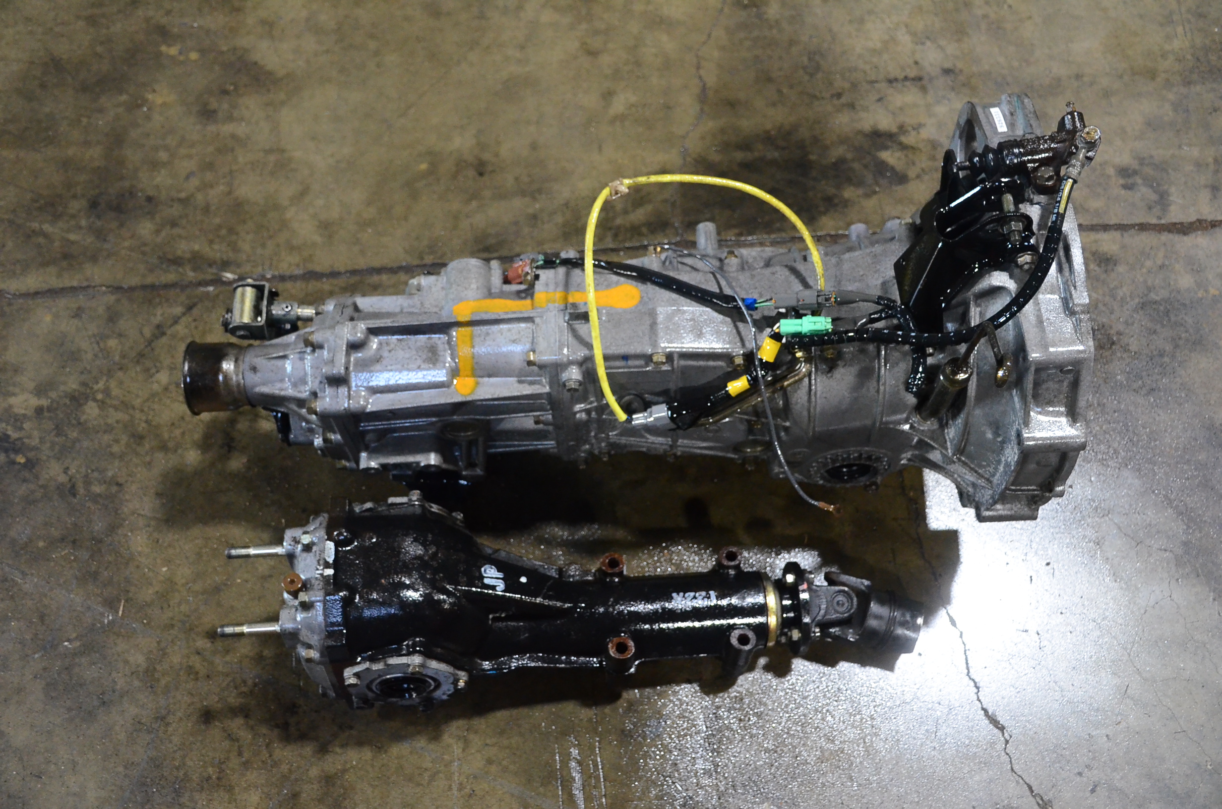 JDM 08-14 Subaru WRX 5 speed AWD Transmission 4.11 TY757VBBAB: Image 5