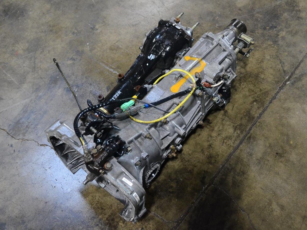 JDM 08-14 Subaru WRX 5 speed AWD Transmission 4.11 TY757VBBAB: Image 1