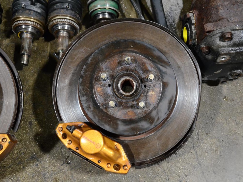 JDM Subaru Forester STI TY856WL4CC 6 Speed Full Drivetrain Package 2003-2008: Image 8