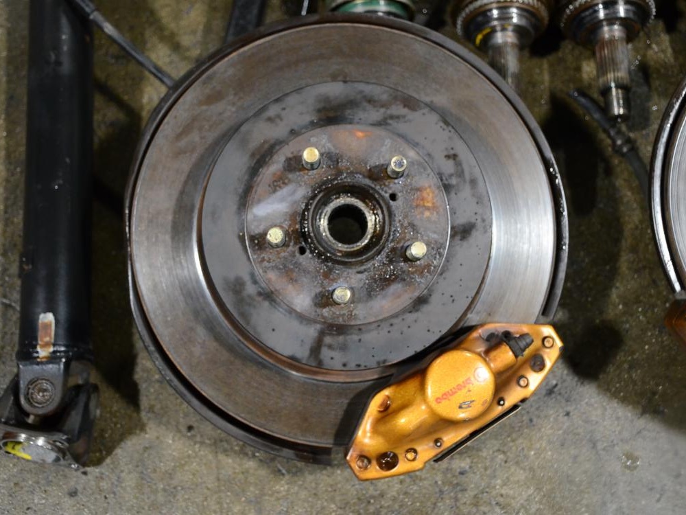 JDM Subaru Forester STI TY856WL4CC 6 Speed Full Drivetrain Package 2003-2008: Image 11