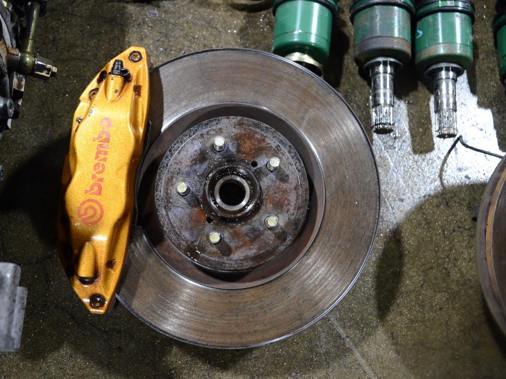 JDM Subaru Forester STI TY856WL4CC 6 Speed Full Drivetrain Package 2003-2008: Image 7