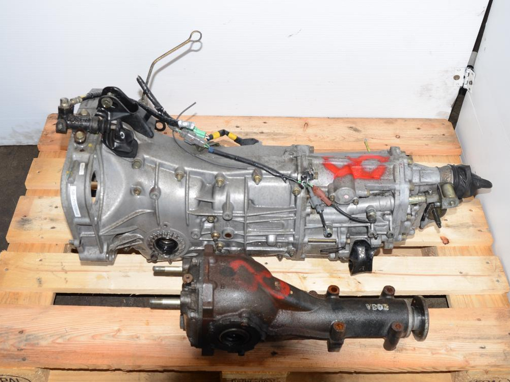 2008-2014 SUBARU WRX FORESTER XT LEGACY GT 2.5L TURBO 5 SPEED TRANSMISSION 4.44: Image 1