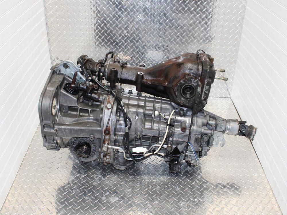 2005-2009 JDM SUBARU LEGACY TURBO SPEC B 6 SPEED MANUAL TRANSMISSION TY856WBDAA WITH REAR DIFFERENTIAL: Image 1